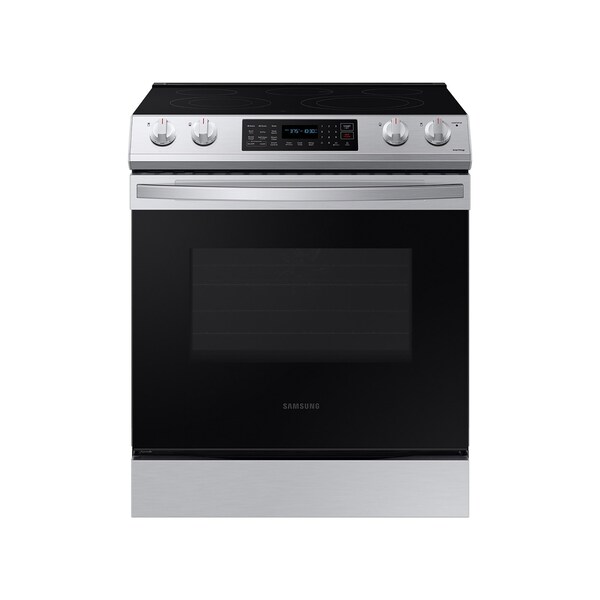 Samsung 6.3 Cu. Ft. Electric Slide-in Range with Air Fry and Convection Oven NE63BG8315SSAA - main